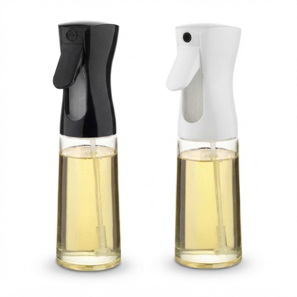 Oil sprayer 2-pack, refillable cooking spray bottles