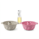 Silicone Bundt Pans & Oil Sprayer – 3-Piece Set